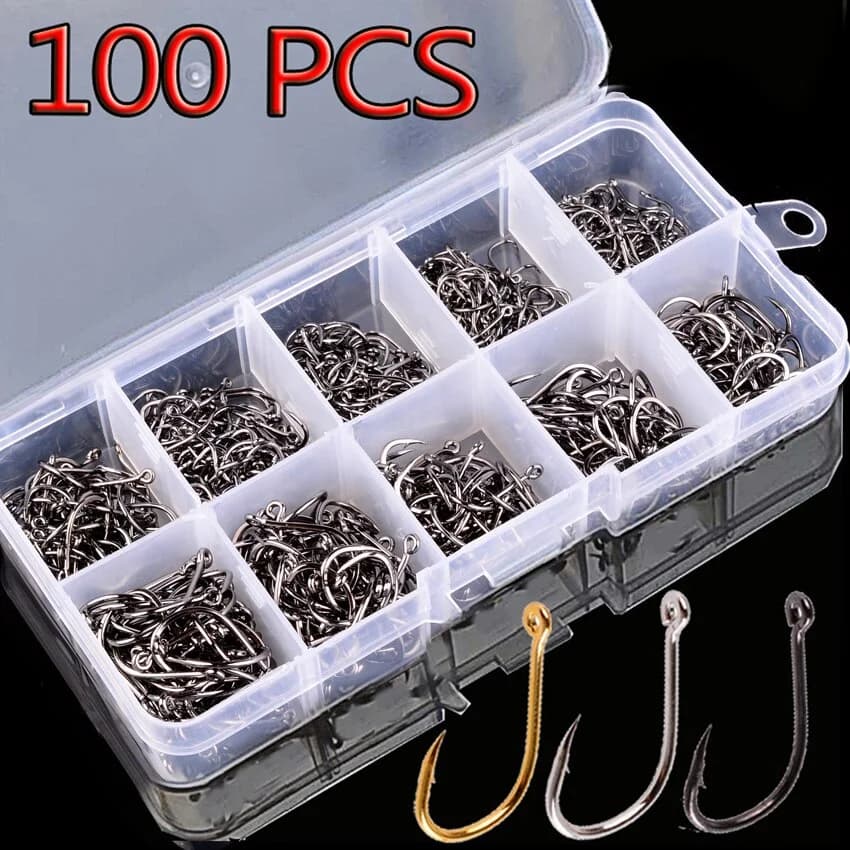 תמונת מוצר: סט 100 קרסים עגולים לים