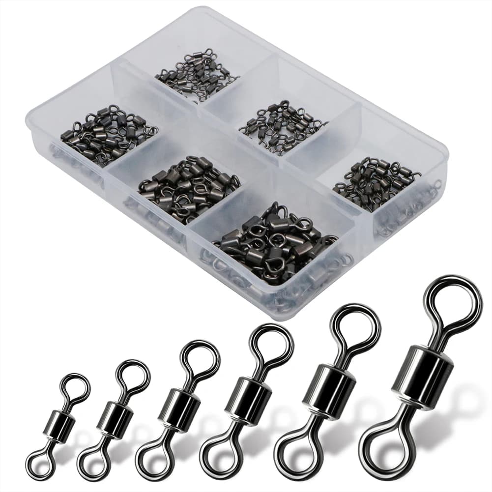 תמונת מוצר: סט סביבל וסיכות לדיג — 150pcs