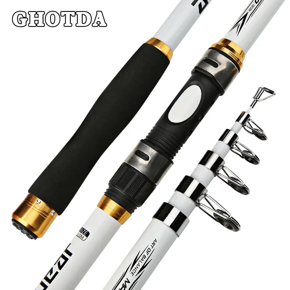 תמונת מוצר: חכת פידר טלסקופית GHOTDA