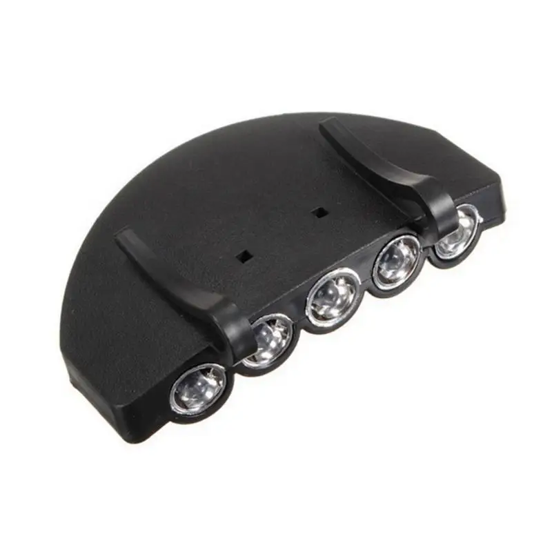 תמונת מוצר: פנס קליפס לכובע 5 LED