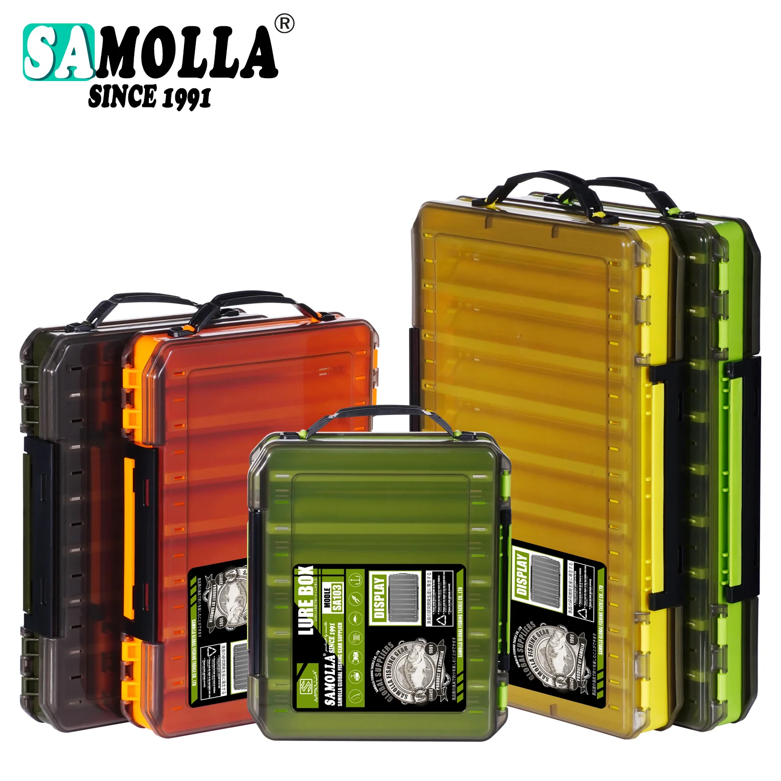 תמונת מוצר: קופסת פיתיונות דו־צדדית